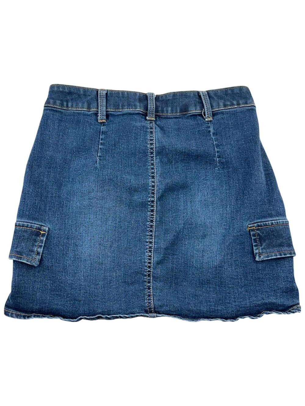 Mudd Y2K Denim Cargo Mini Skirt - Picture 5 of 5